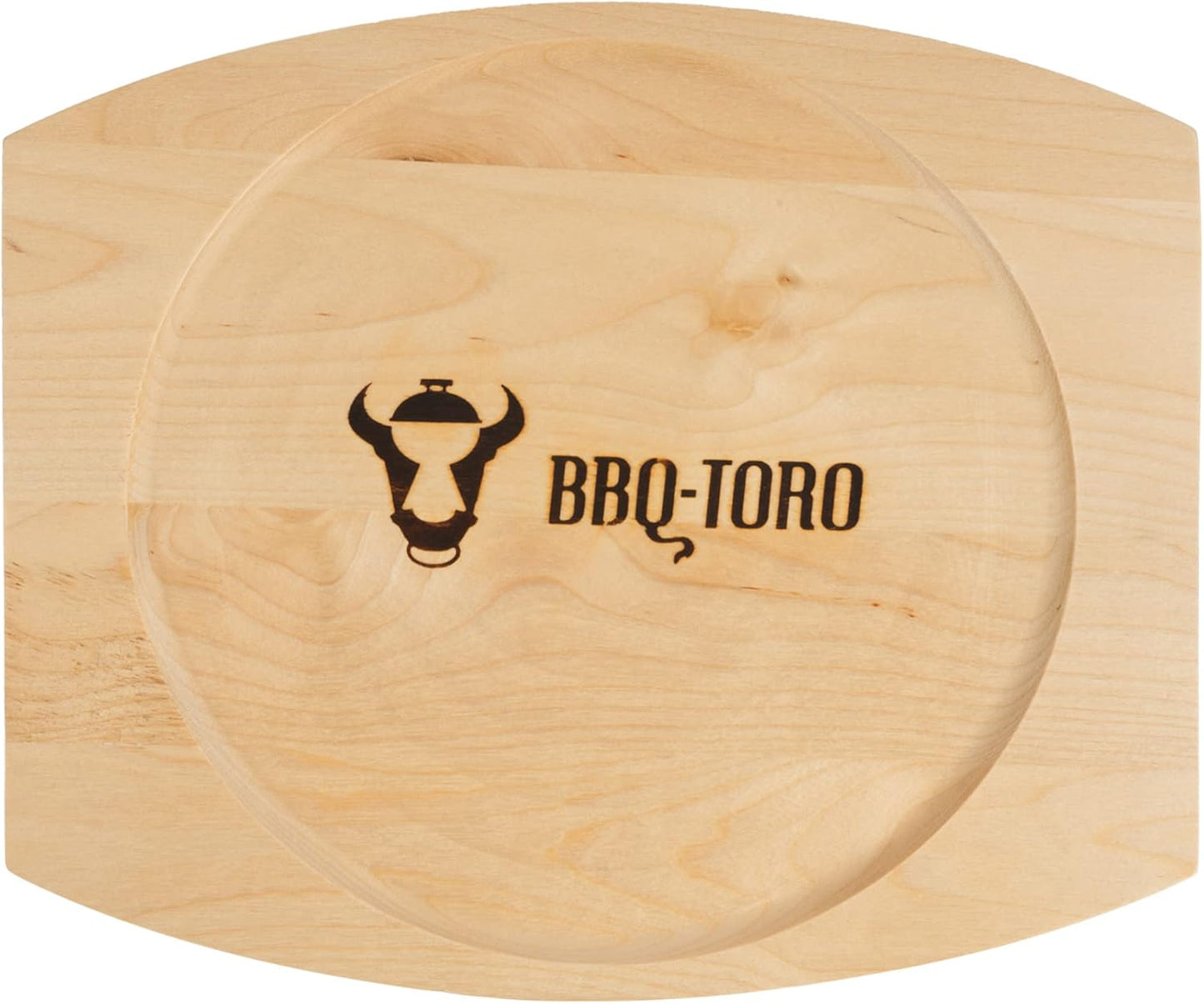4er-Set Servierpfännchen mit Holzunterlage (22 cm), 4