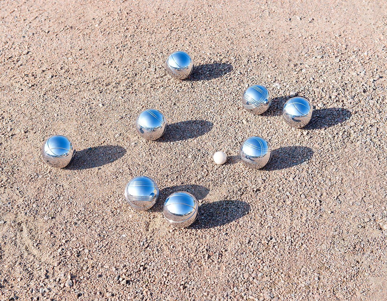 Boule- & Boccia-Kugeln Set
