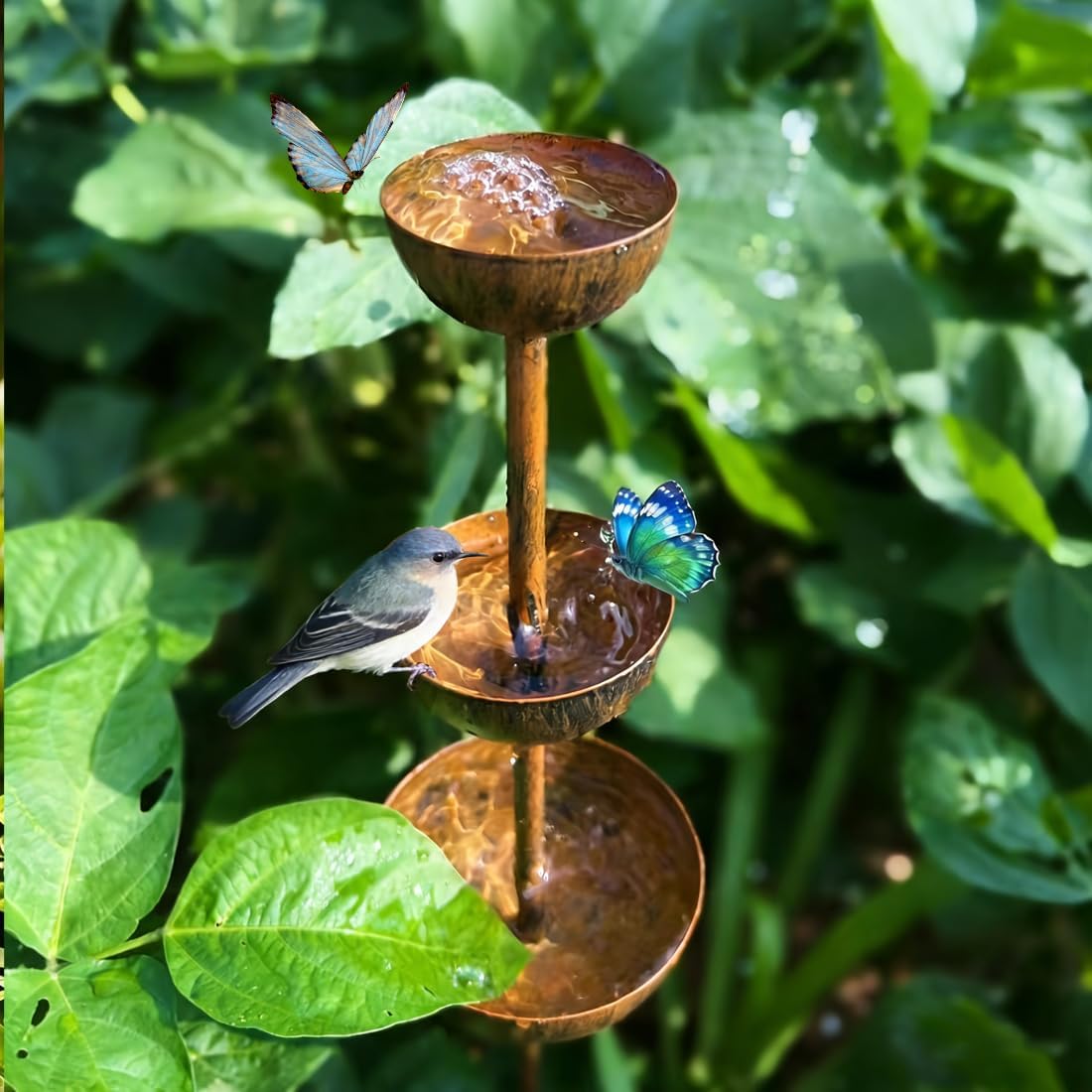 Gartenstecker Insektentränke