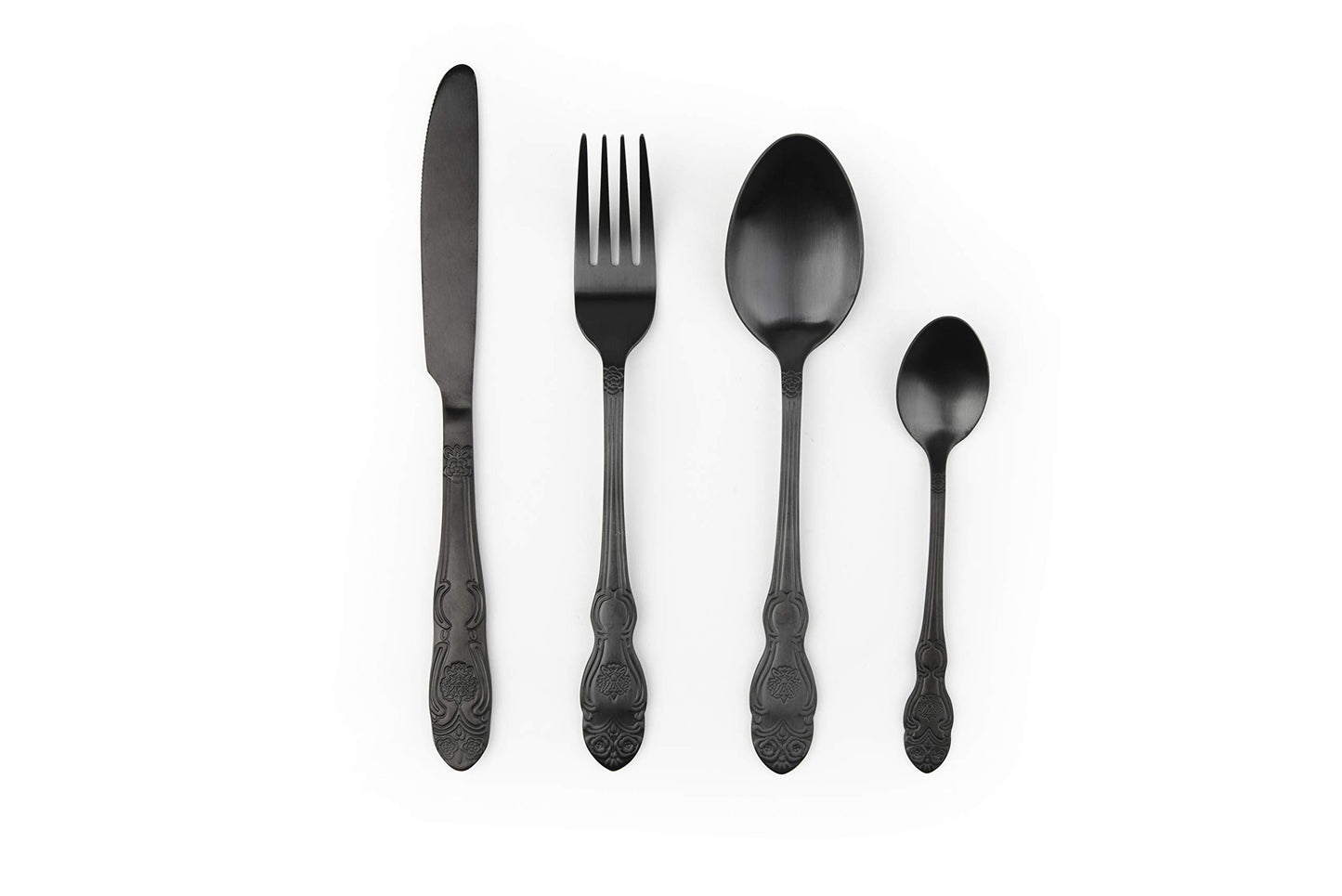 4-teiliges Besteck-Set Baroque