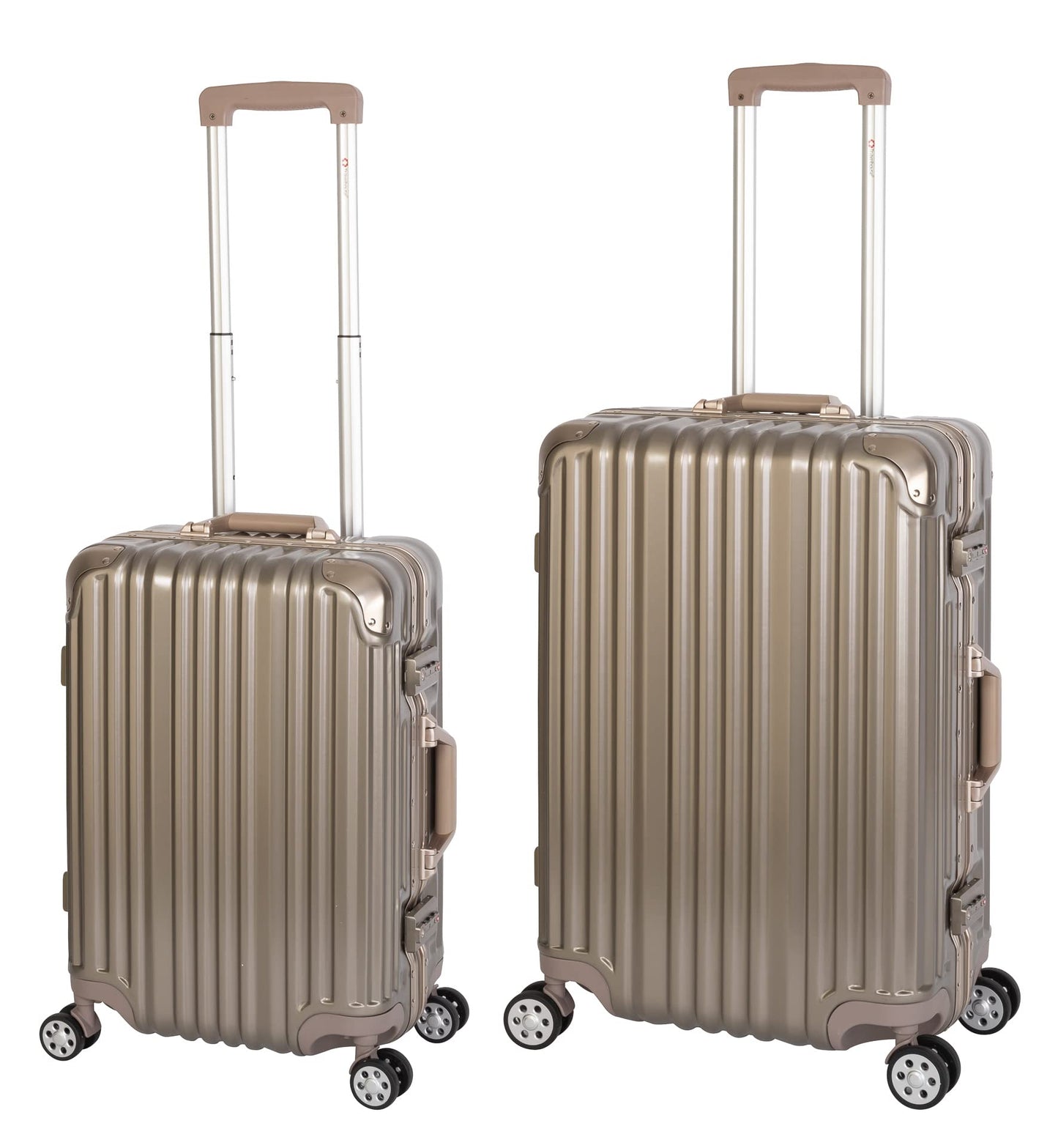 London  Kofferset, Gold Koffer-Set (S+M)
