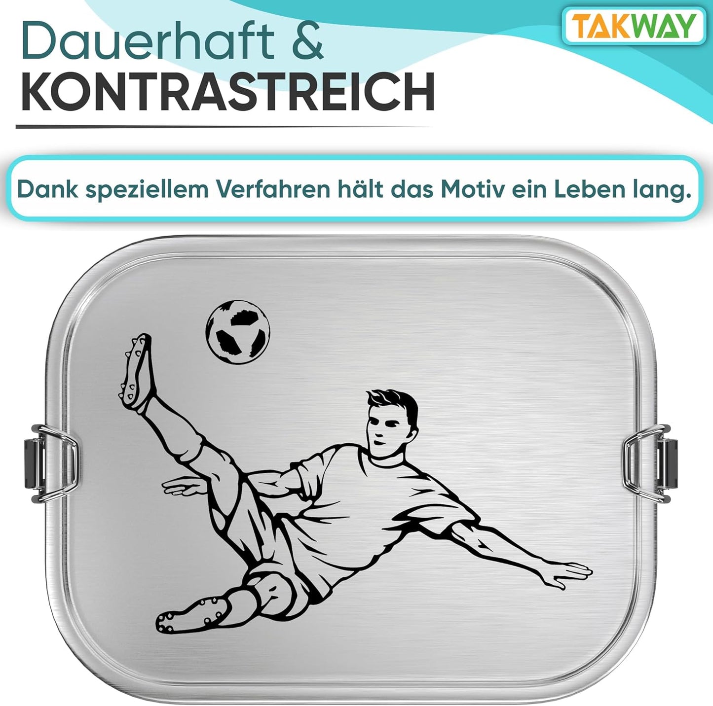 DB-02 Bento Box Brotdose, Trennsteg Fussball