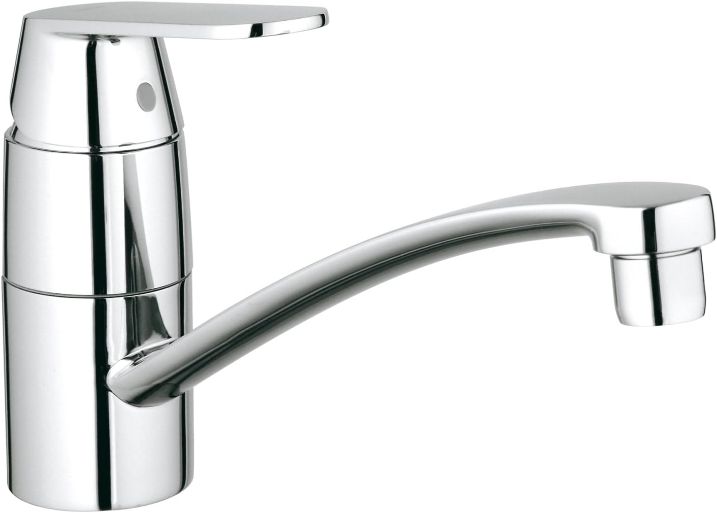 Eurosmart Cosmopolitan, flacher Auslauf Niederdruck Chrom