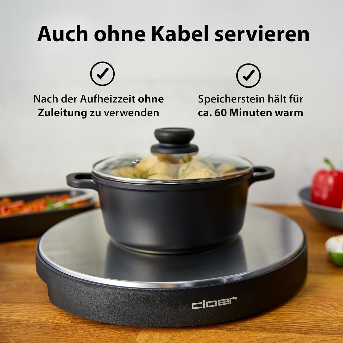 6718 Warmhalteplatte