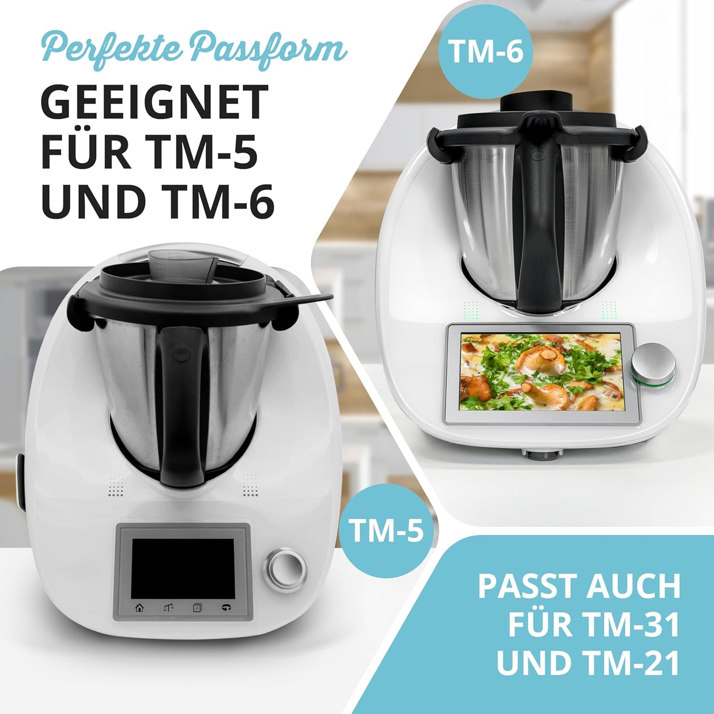 Dampfumleiter für Thermomix TM5/TM6, Für Tm5/6 - Anthrazit