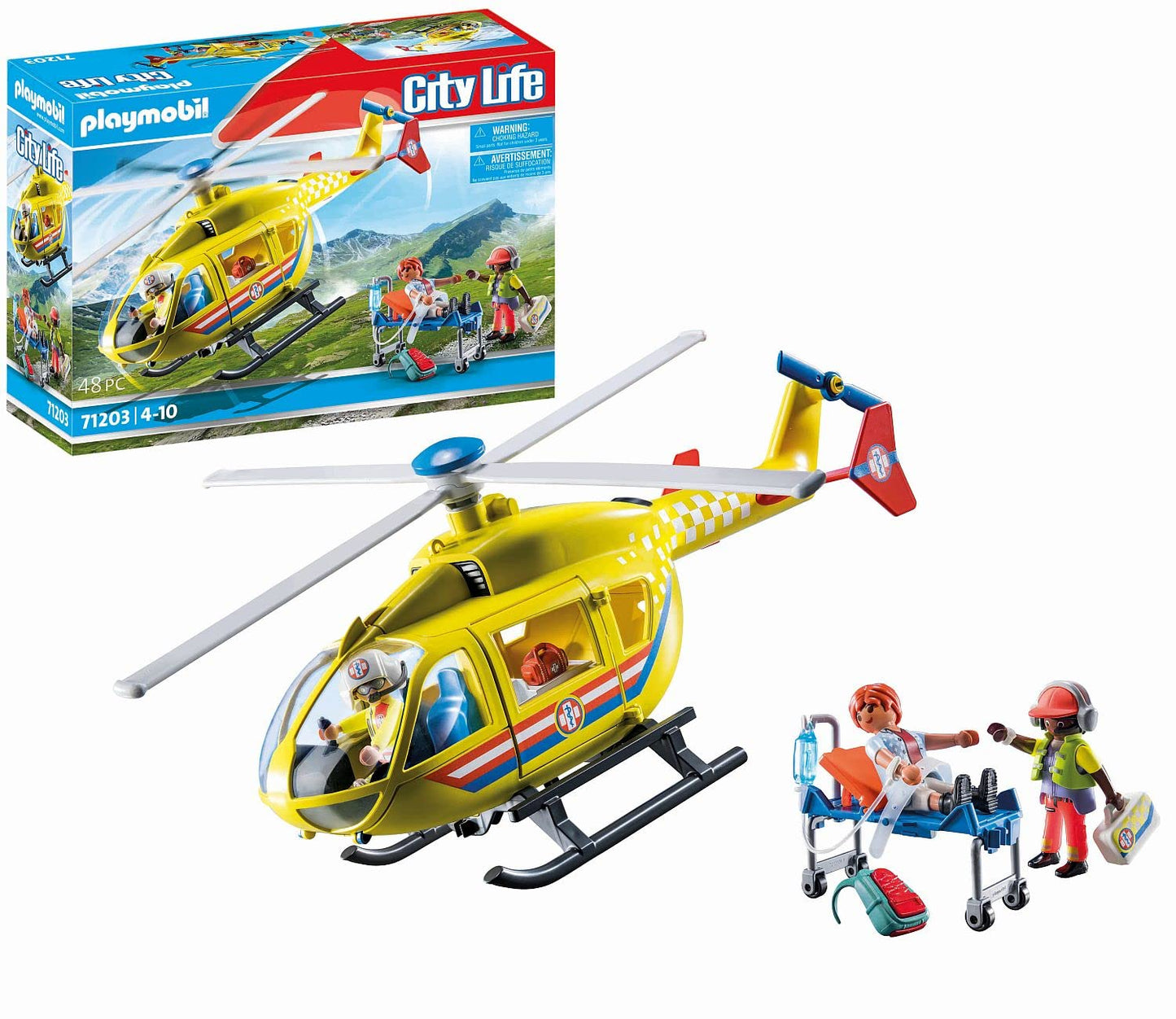 71203 City Life - Rettungshelikopter, Konstruktionsspielzeug