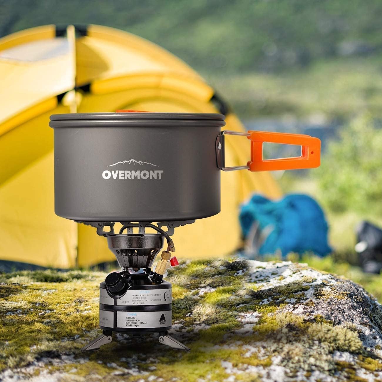 Camping Kochgeschirr-Set DS300 mit Kaffeekanne & Teekanne, DS300, Orange