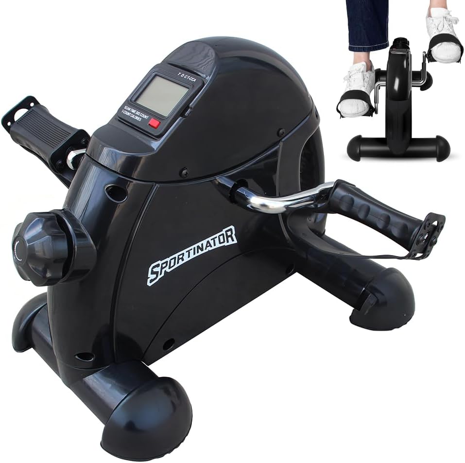 Pedaltrainer mit LCD-Display, Schwarz