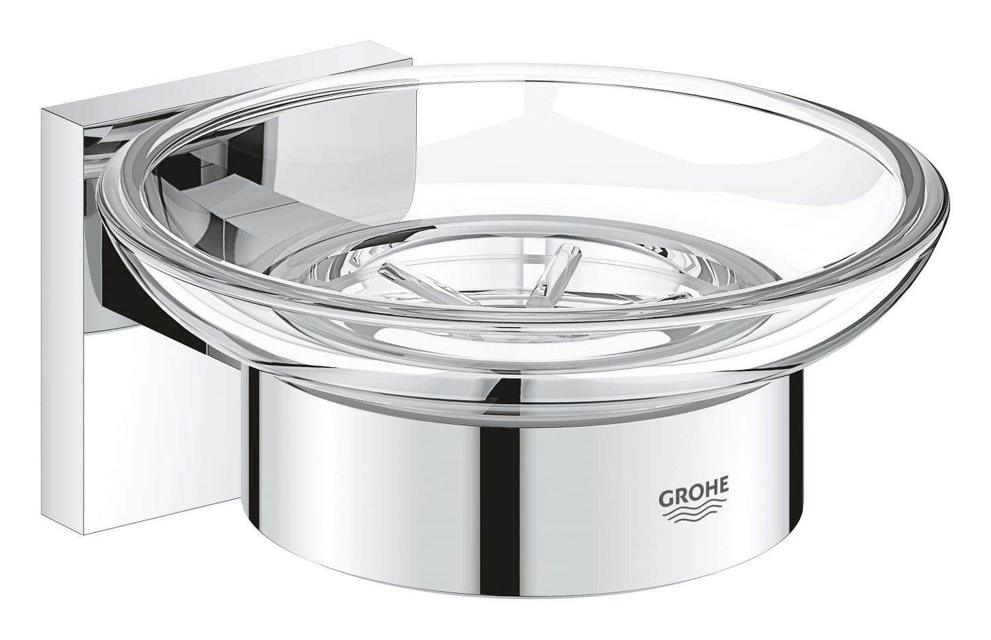 Start Cube QuickFix Seifenschale mit Halter, chrom
