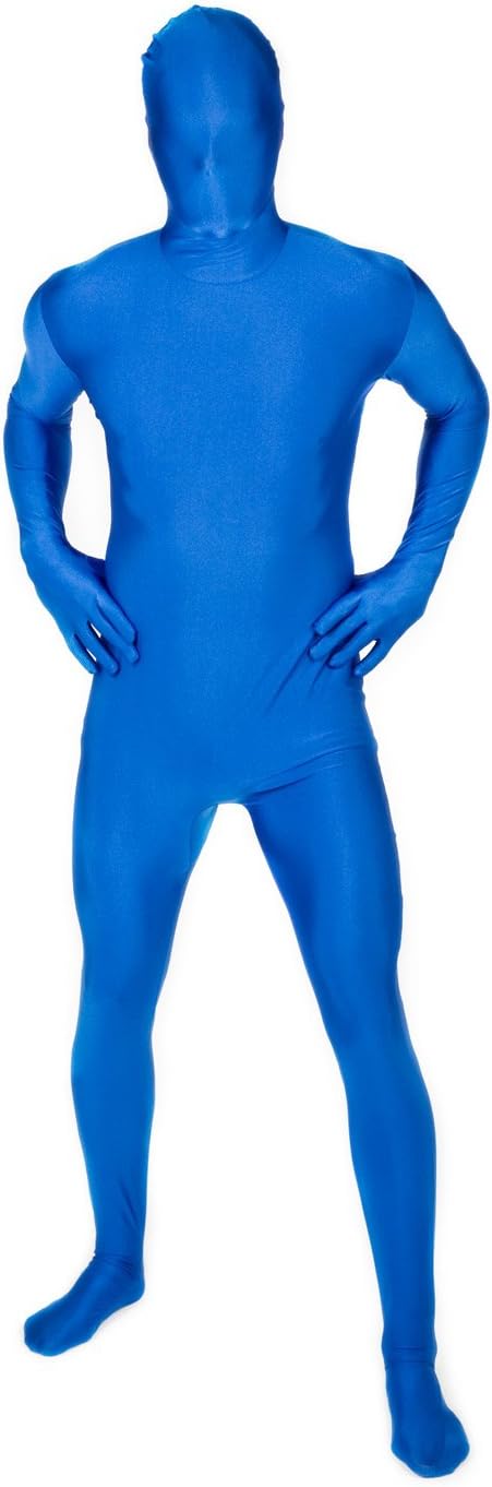 Ganzkörperanzug für Erwachsene, Blau M