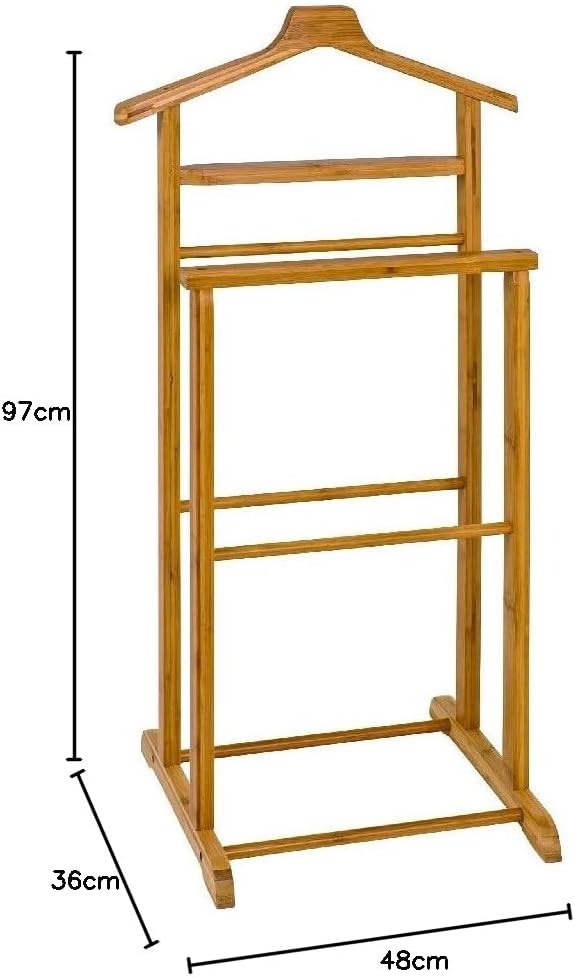 Herrendiener, 48 x 36 x 97 cm, Natur