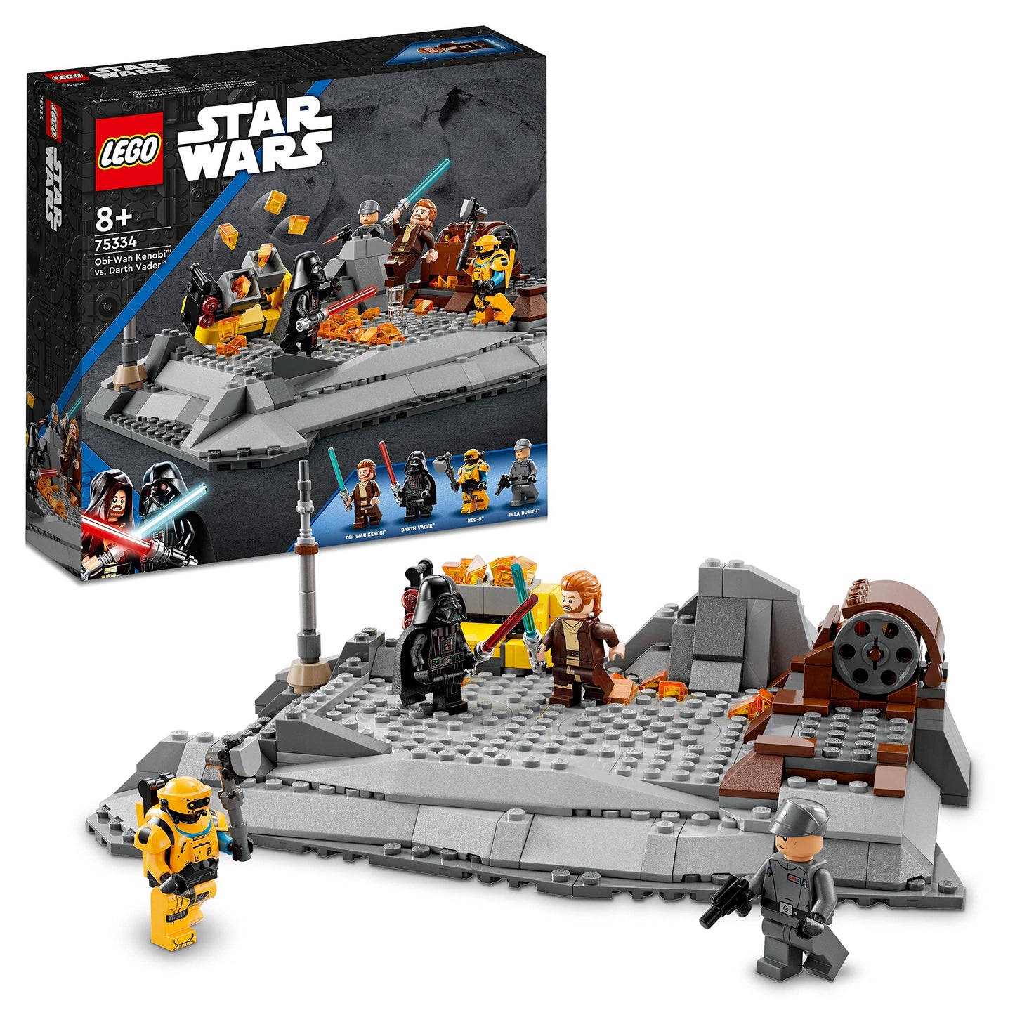 75334 Star Wars Obi-Wan Kenobi vs. Darth Vader, Konstruktionsspielzeug