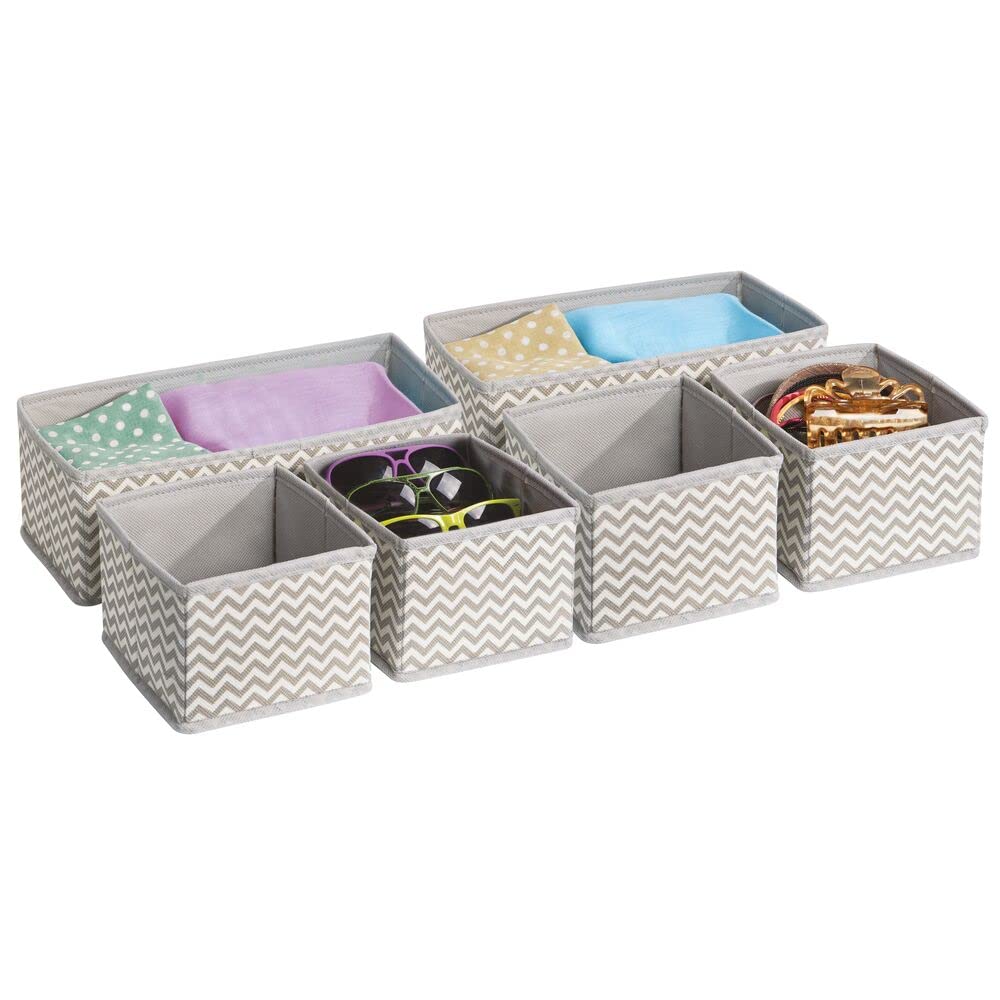6er-Set Stoffbox für Schrank oder Schublade