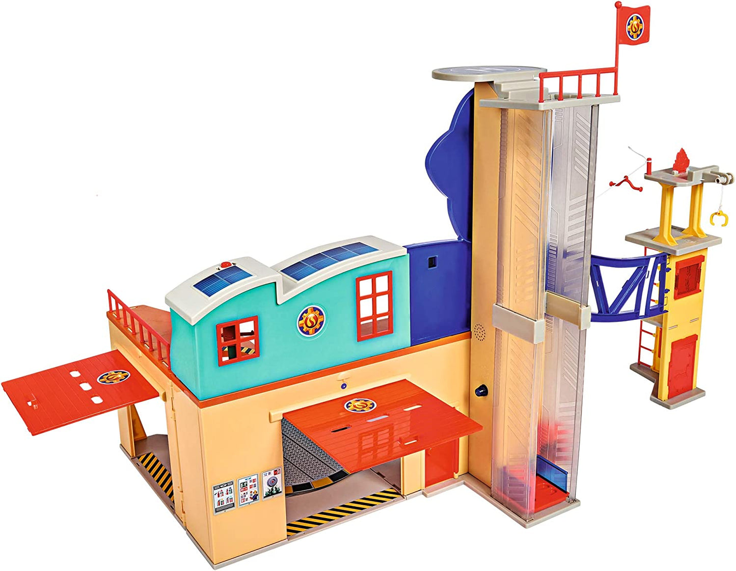Feuerwehrmann Sam Mega-Feuerwehrstation XXL, Spielgebäude, Single