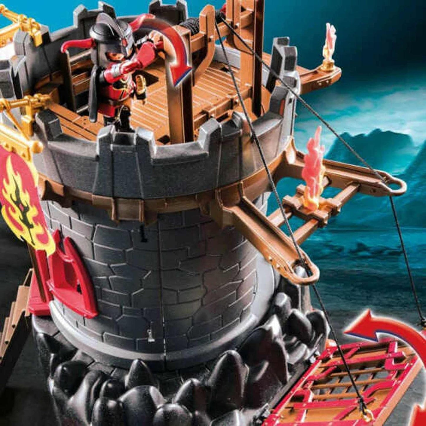 70221 Novelmore Festung der Burnham Raiders, Konstruktionsspielzeug