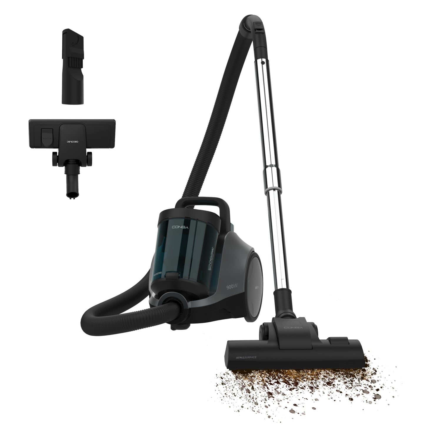 Bodenstaubsauger Cyclonic Pro, 2.5 L 1 Zubehör