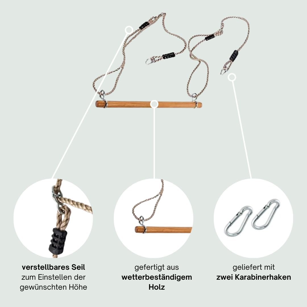 Trapez-Schaukel, Turngeräte Set