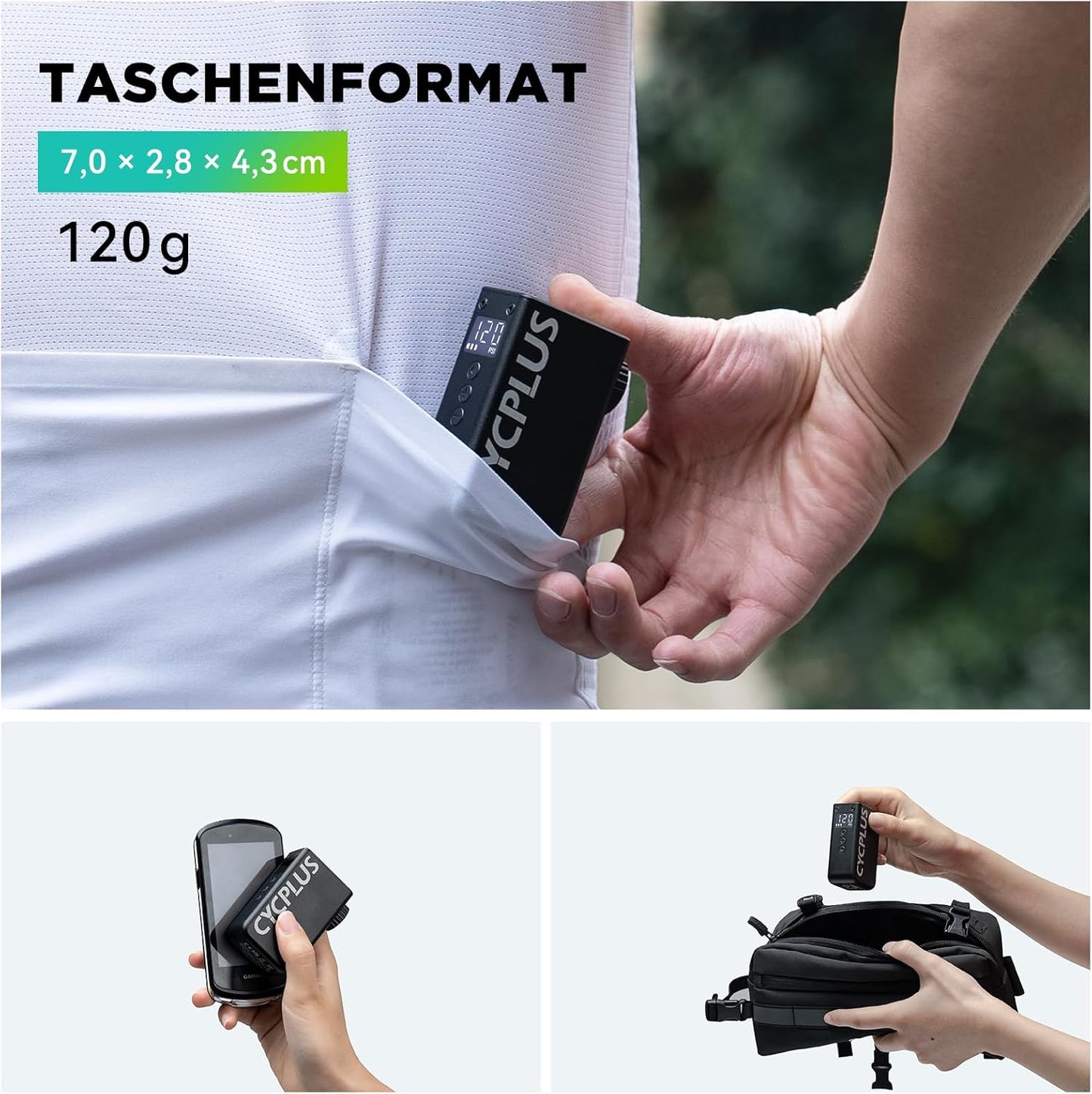 Elektrofahrradpumpe AS2 Pro