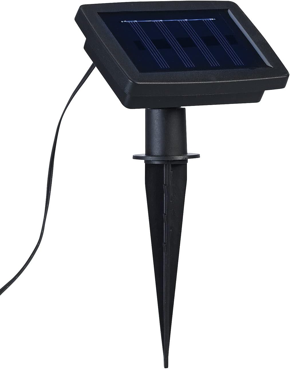 Solar-Bodenlichterkette mit Lichtsensor