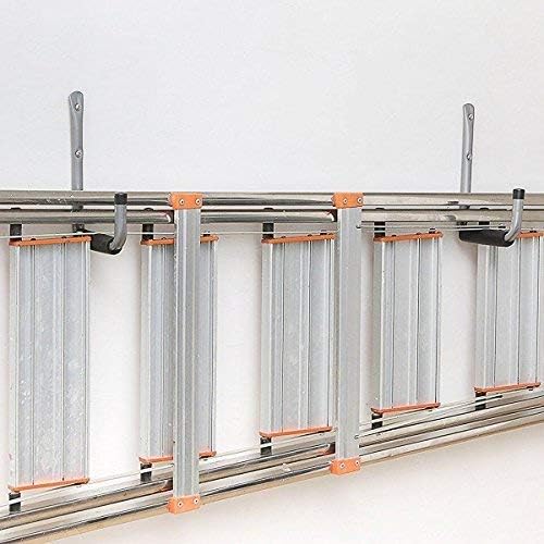 6-teiliges Schwerlast-Wandhaken-Set für Garage, Largeur 29cm