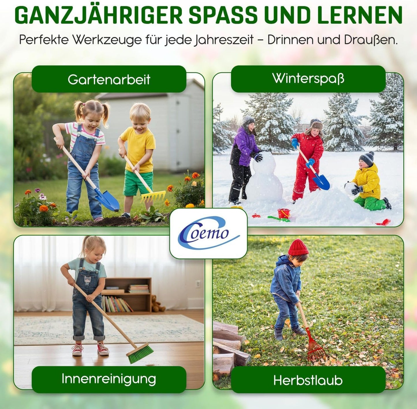 Kinder-Gartenset ab 3 Jahren