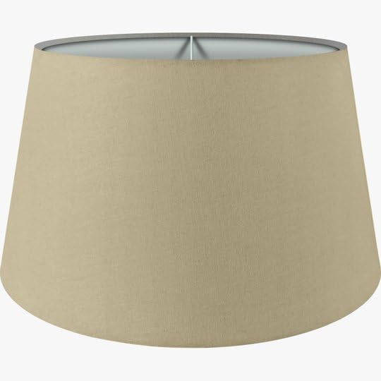 Lampenschirm, Beige XL = ØU: 30cm | ØO: 23cm | H: 18cm