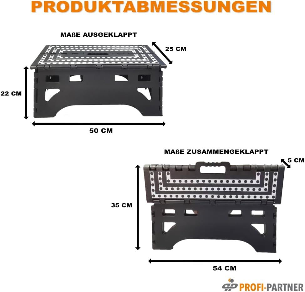 Faltbarer Tritthocker