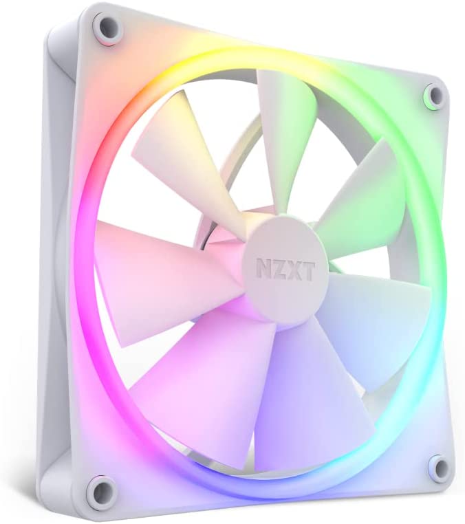 F140 RGB Single 140x140x26, Gehäuselüfter, Weiss 140mm RGB