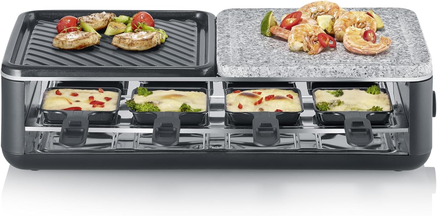 Raclette-Grill RG2366, NEU Black Line