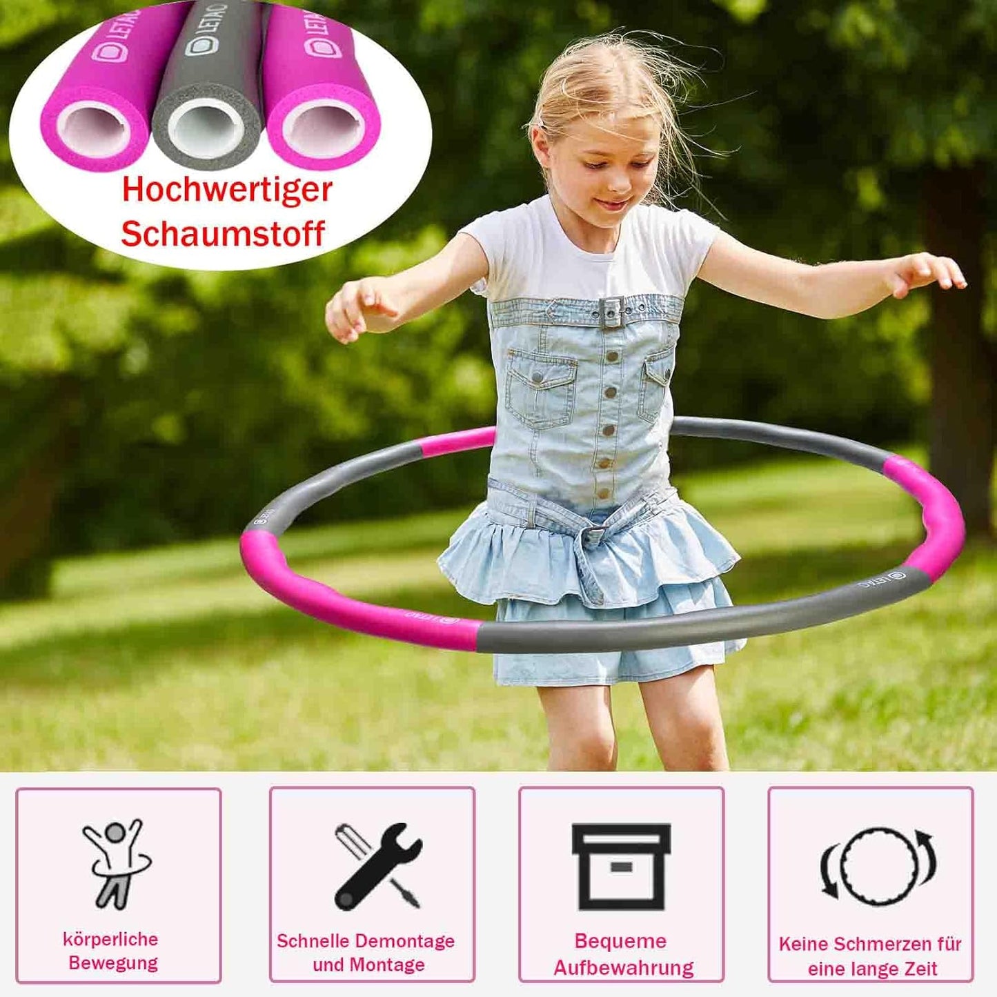 Hula Hoop Reifen für Kinder