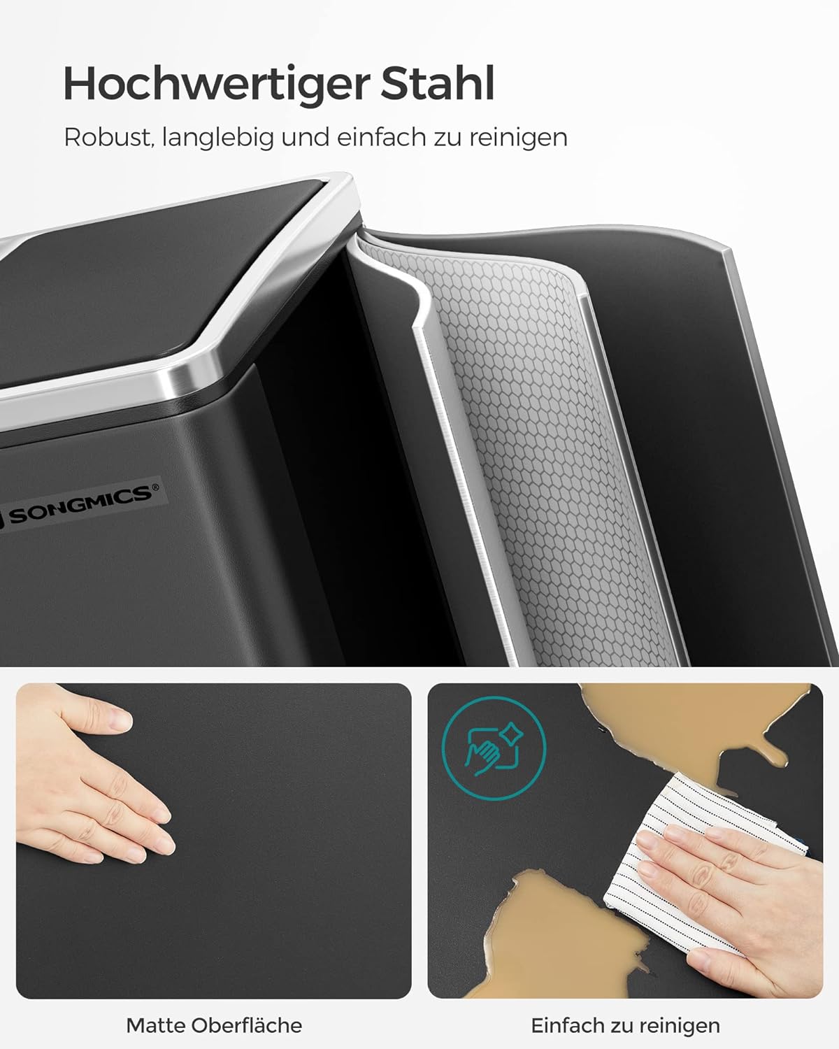 Mülltrennsystem, Tintenschwarz