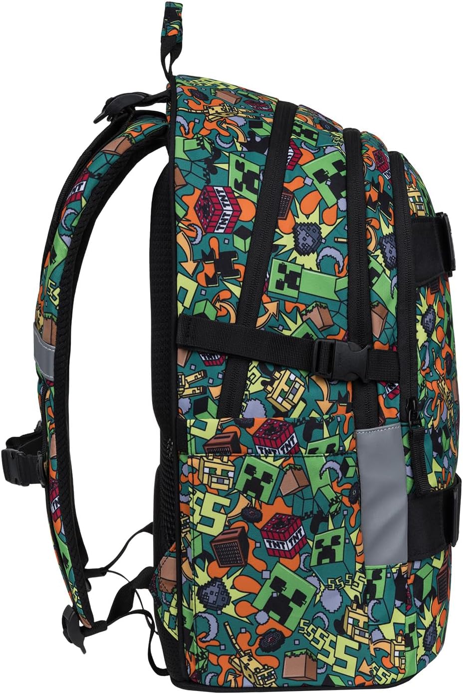 3-teiliges Schulrucksack-Set Minecraft Chaos, Minecraft Chaos
