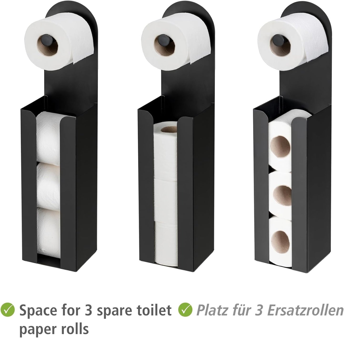 2-in-1 Toilettenpapierhalter Agira