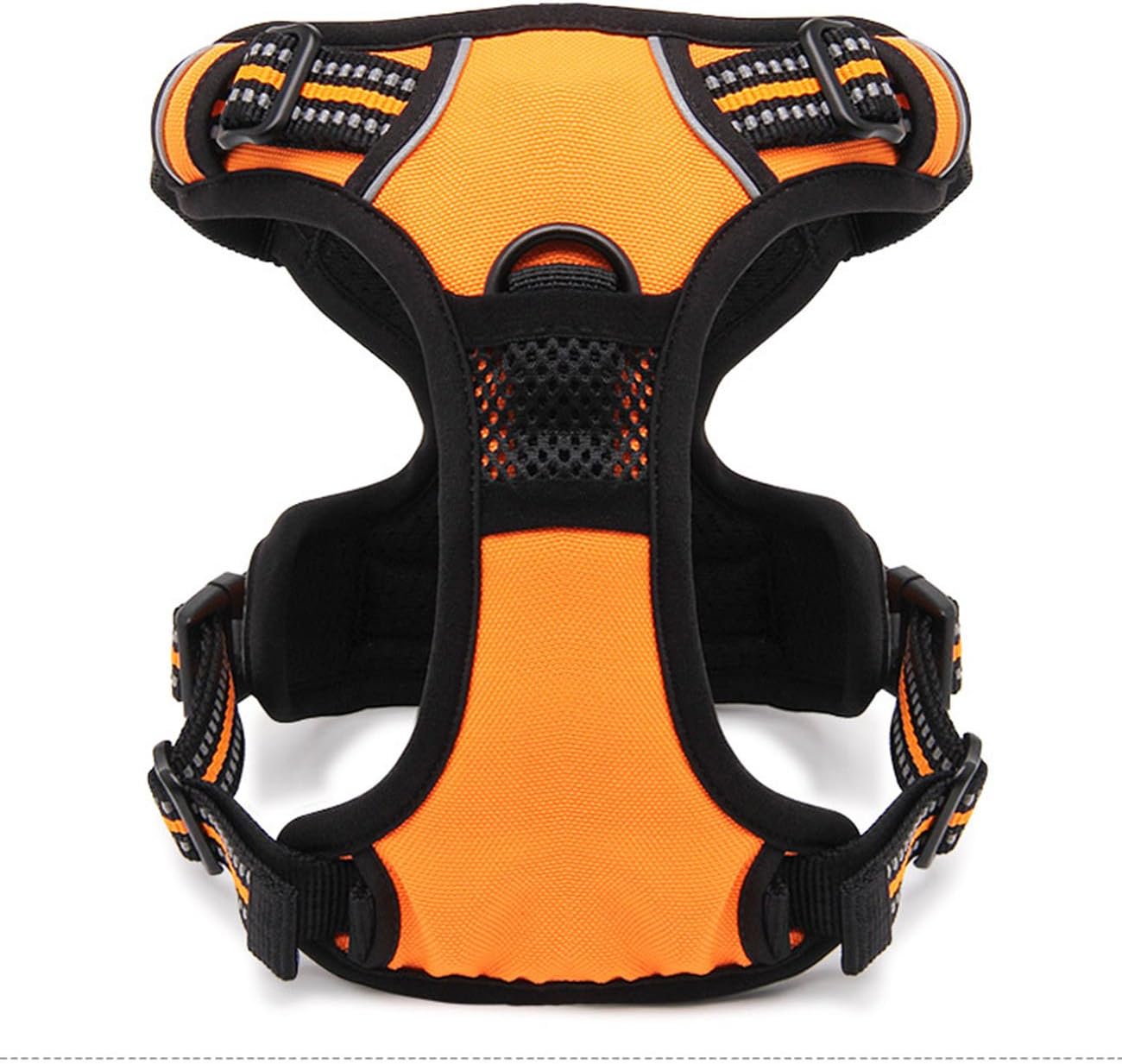 Hundegeschirr TLH5651 gegen Zerren, reflektierend, XL Orange