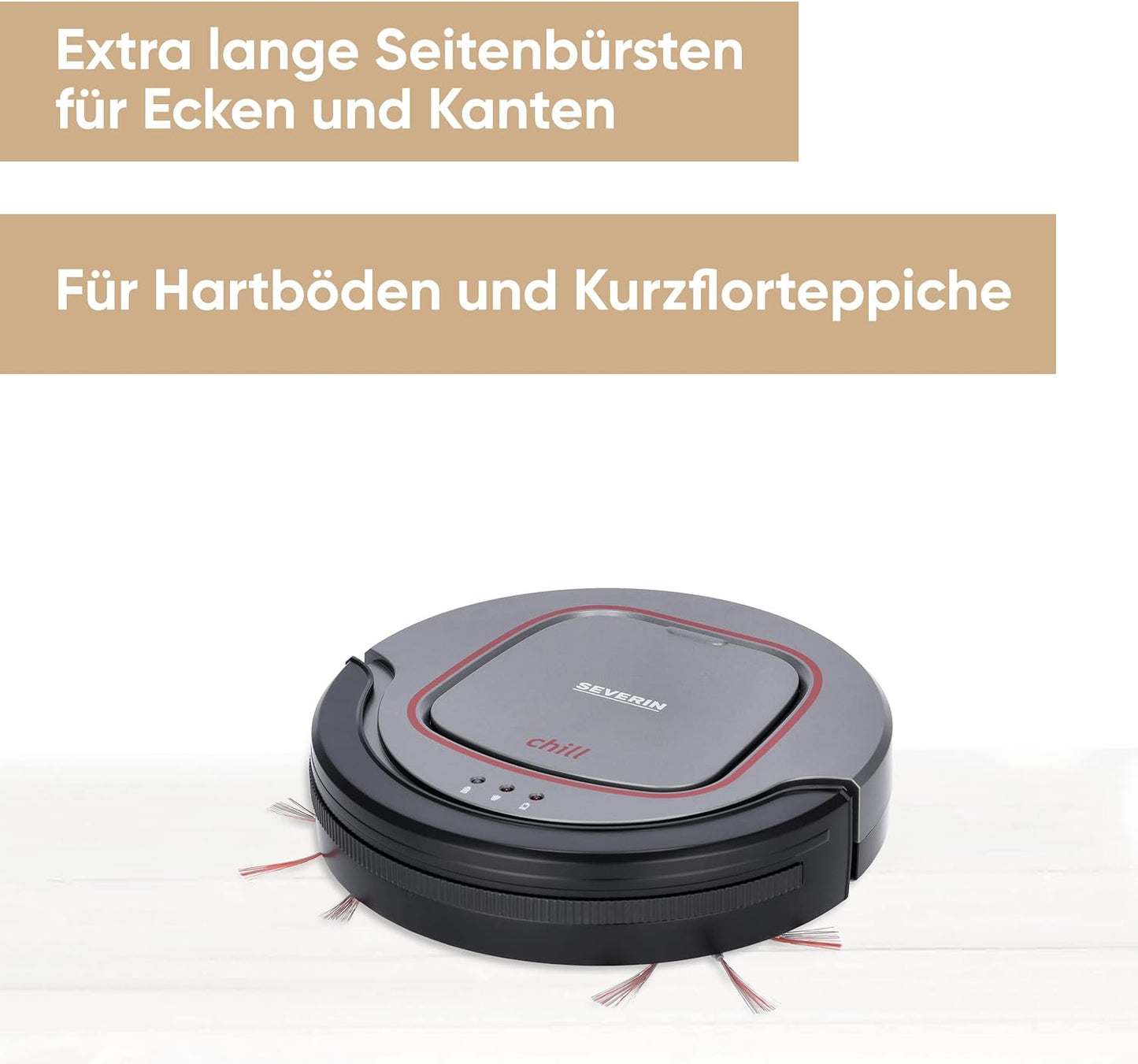Saugroboter RB 7025 für Hartböden und Teppiche, Saugroboter