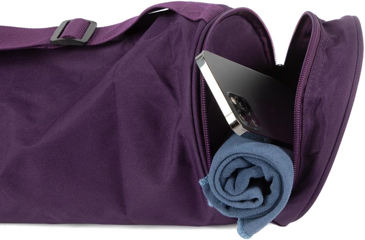 Yogatasche für Matte & Zubehör (spritzwassergeschützt), Lila 60 cm