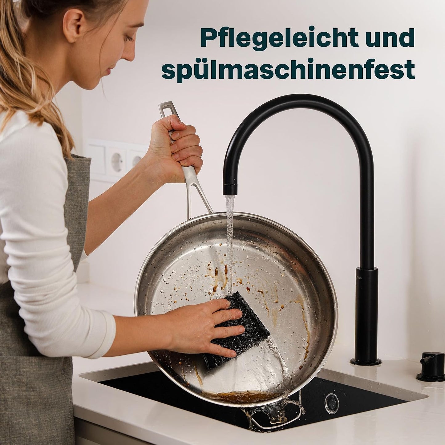 4-teiliges unbeschichtetes Pfannen-Set, Unbeschichtet 4er Set | 20, 24, 28 + 32cm