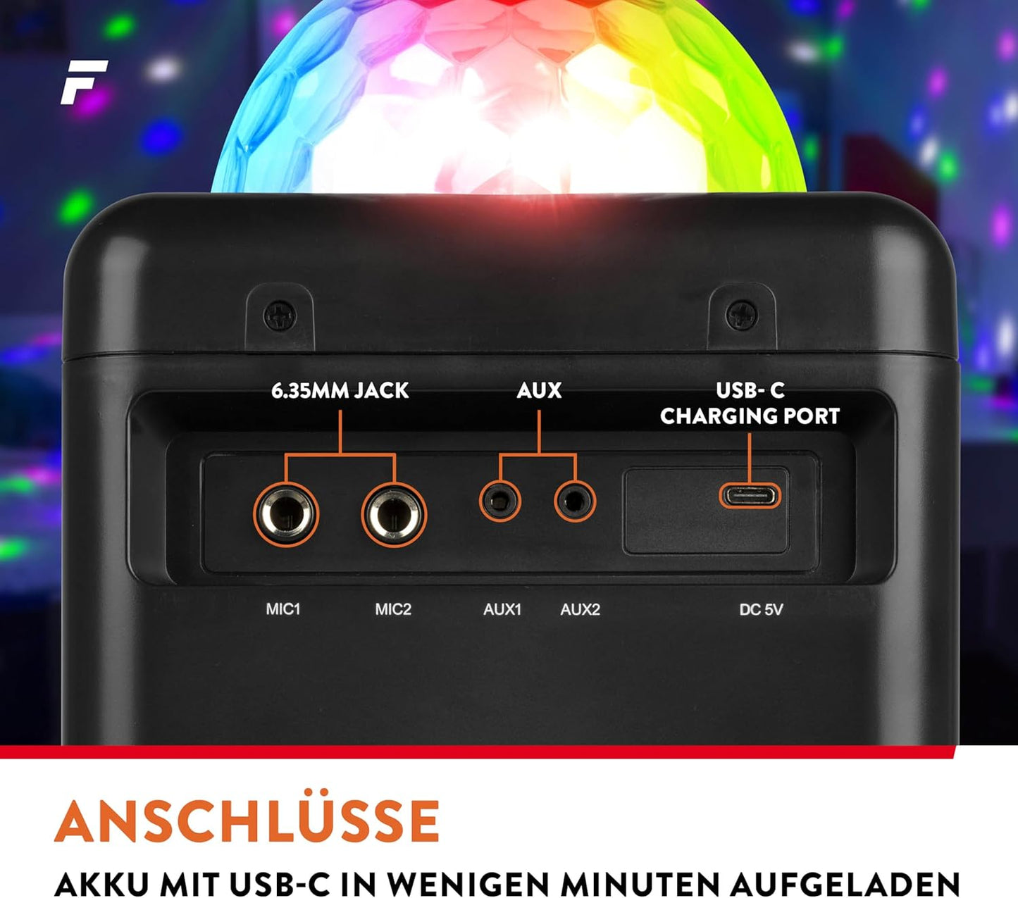 Karaoke-Maschine, Schwarz