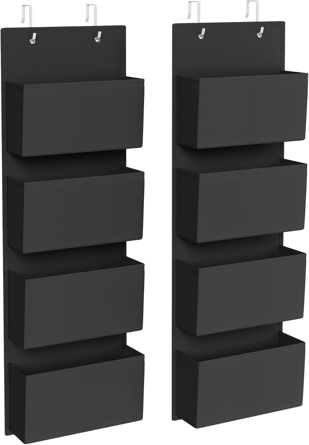 2-teiliges Hängeorganizer-Set, 2 Tintenschwarz