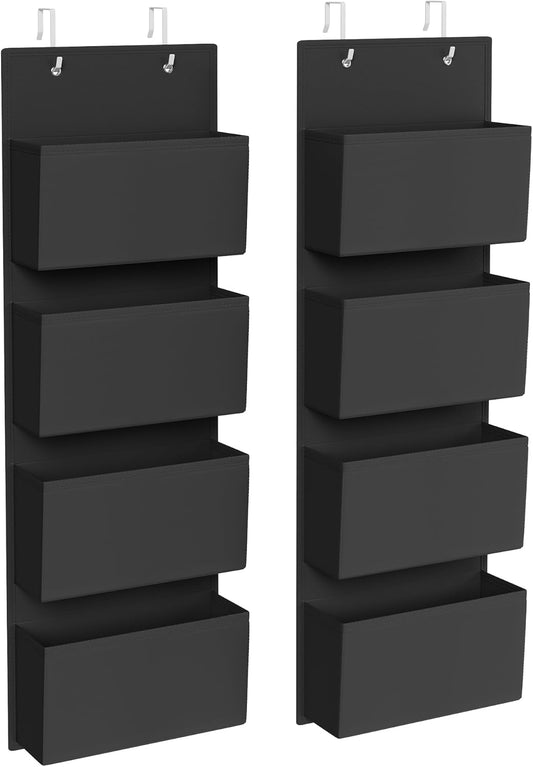 2-teiliges Hängeorganizer-Set, 2 Tintenschwarz