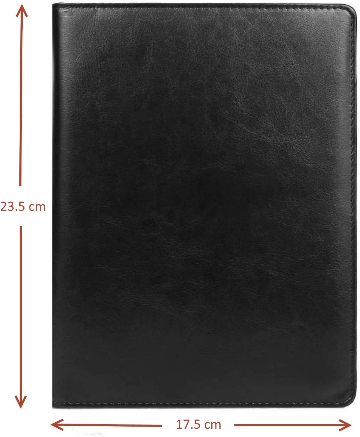 Klemmbrettmappe mit Schreibblock, schwarz
