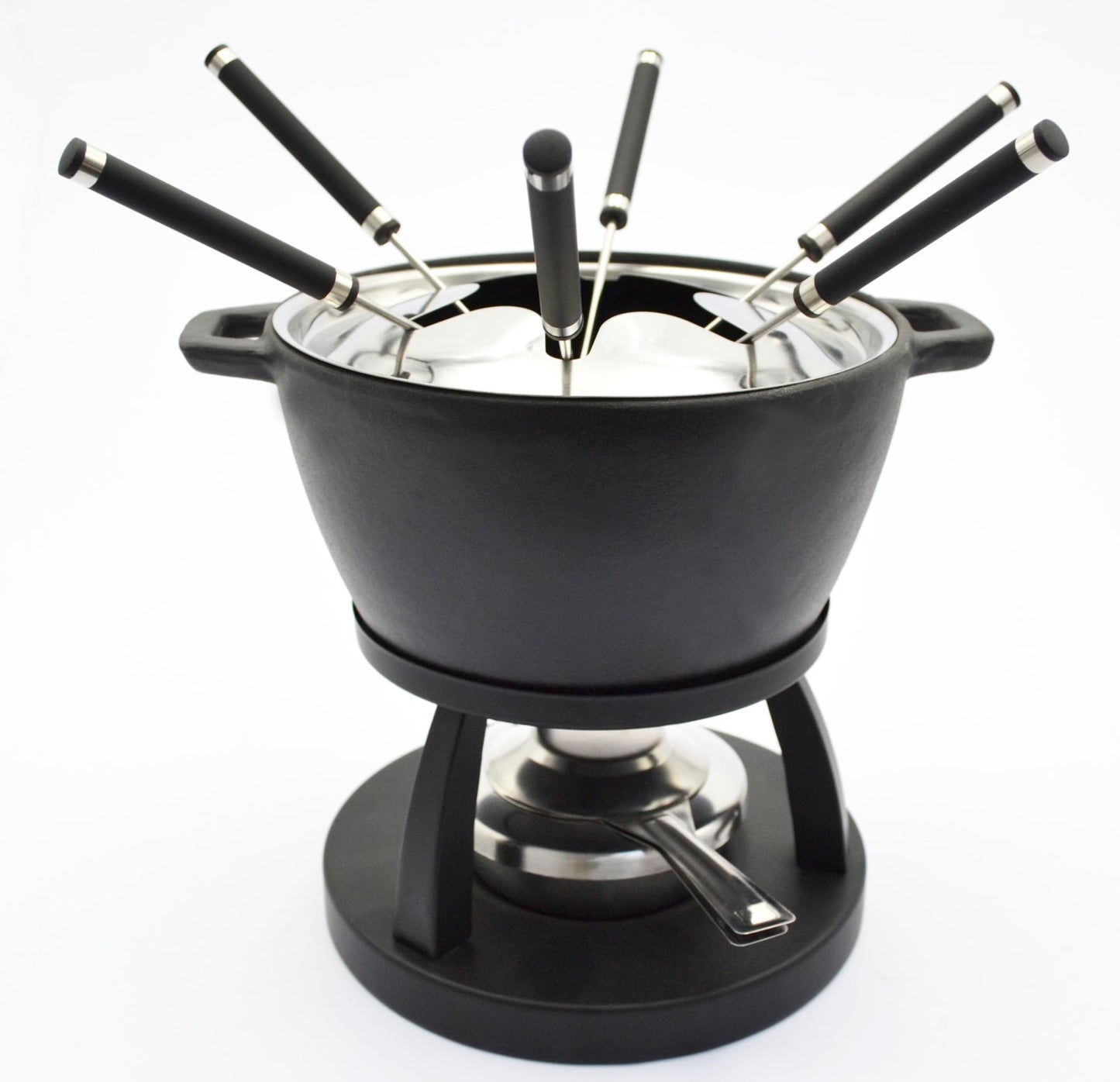 Fondue-Set aus Gusseisen für 6 Personen