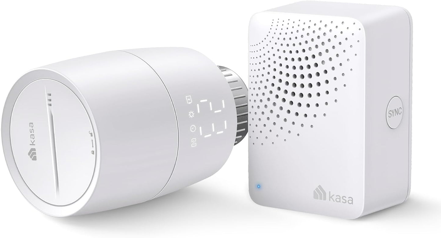 Kasa Smart Heizkörperthermostat, Single ; Heizkörperthermostat mit Hub