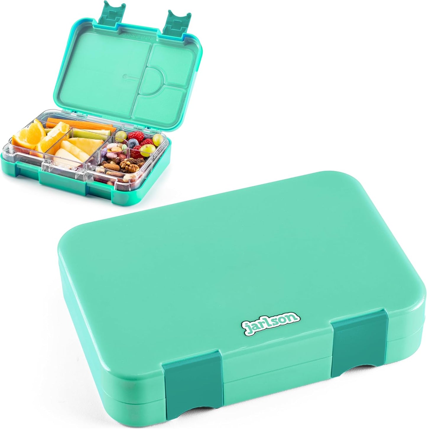 Bento Box Toni mit 6 Fächern, Türkis