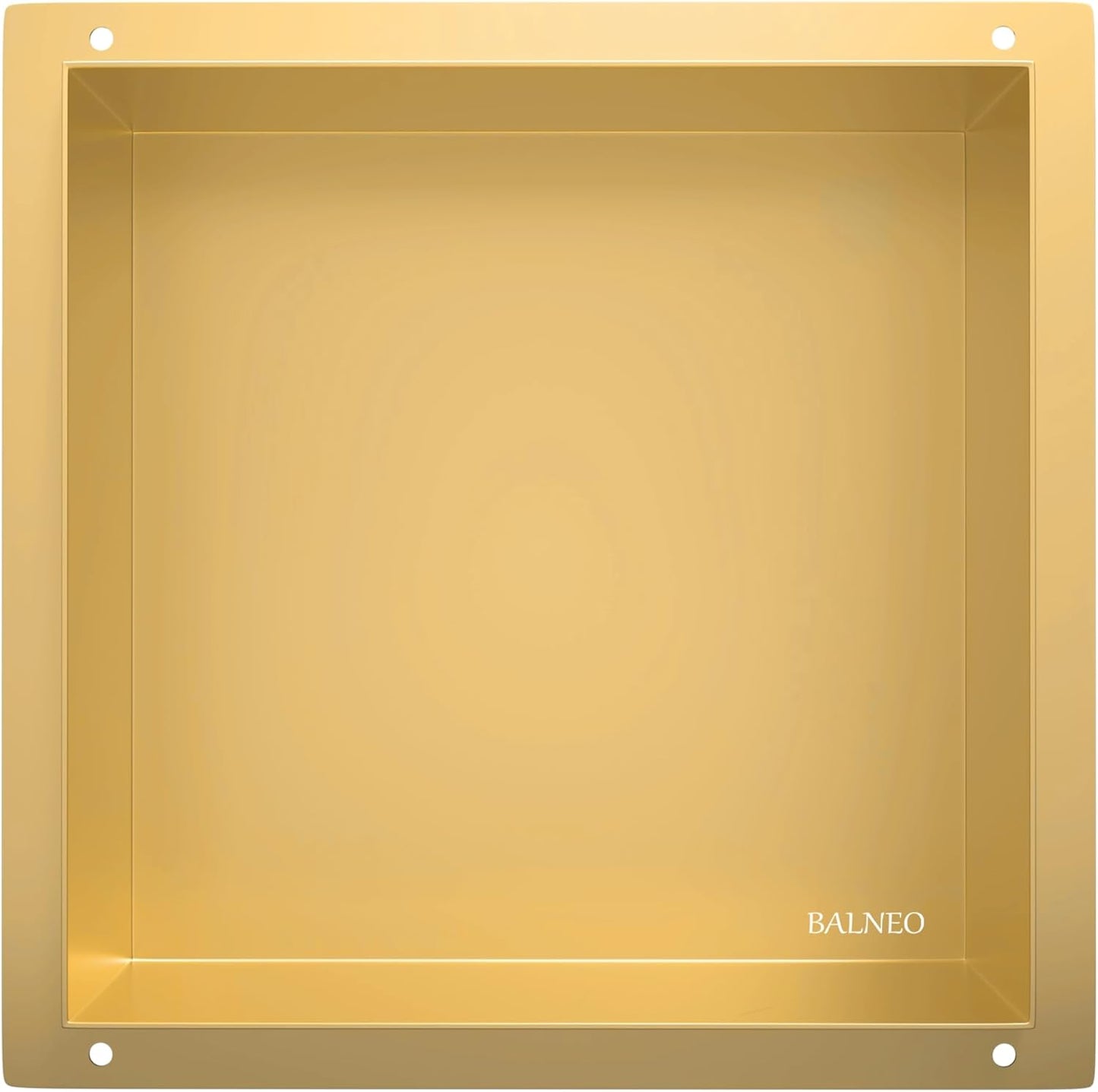Wasserdichte Dusch-Wandnische, 30x30x10 cm Gold