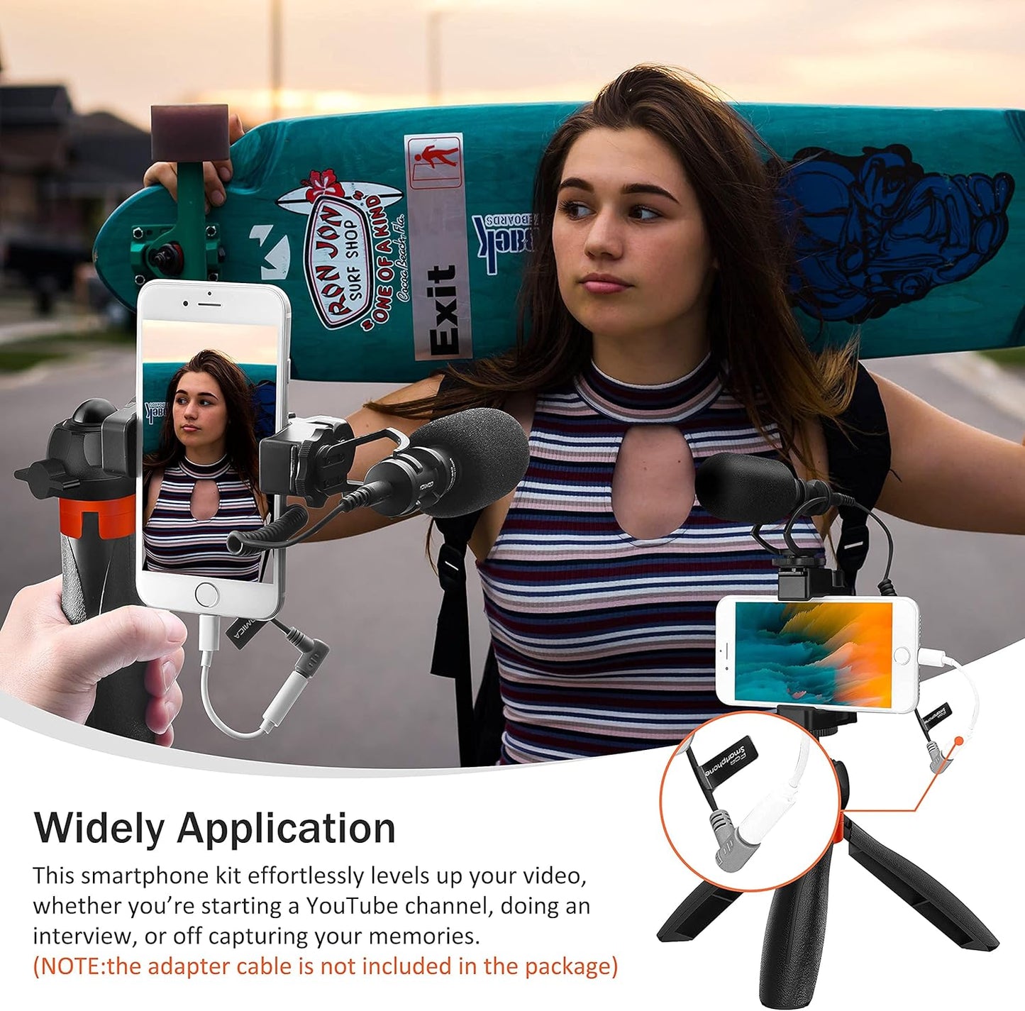Handy-Mikrofon Vlogging Kit CVM-VM10-K2 PRO, K2 PRO