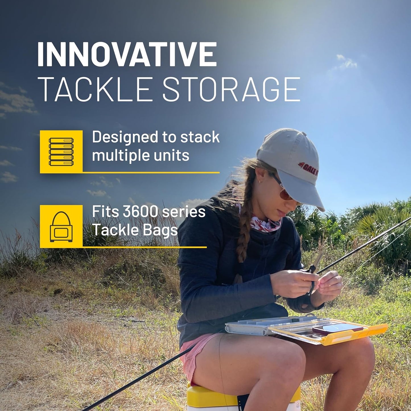 Edge 3600 Hakenbox, wasserdicht und rostbeständig, 3600 Haken Allzweckbox