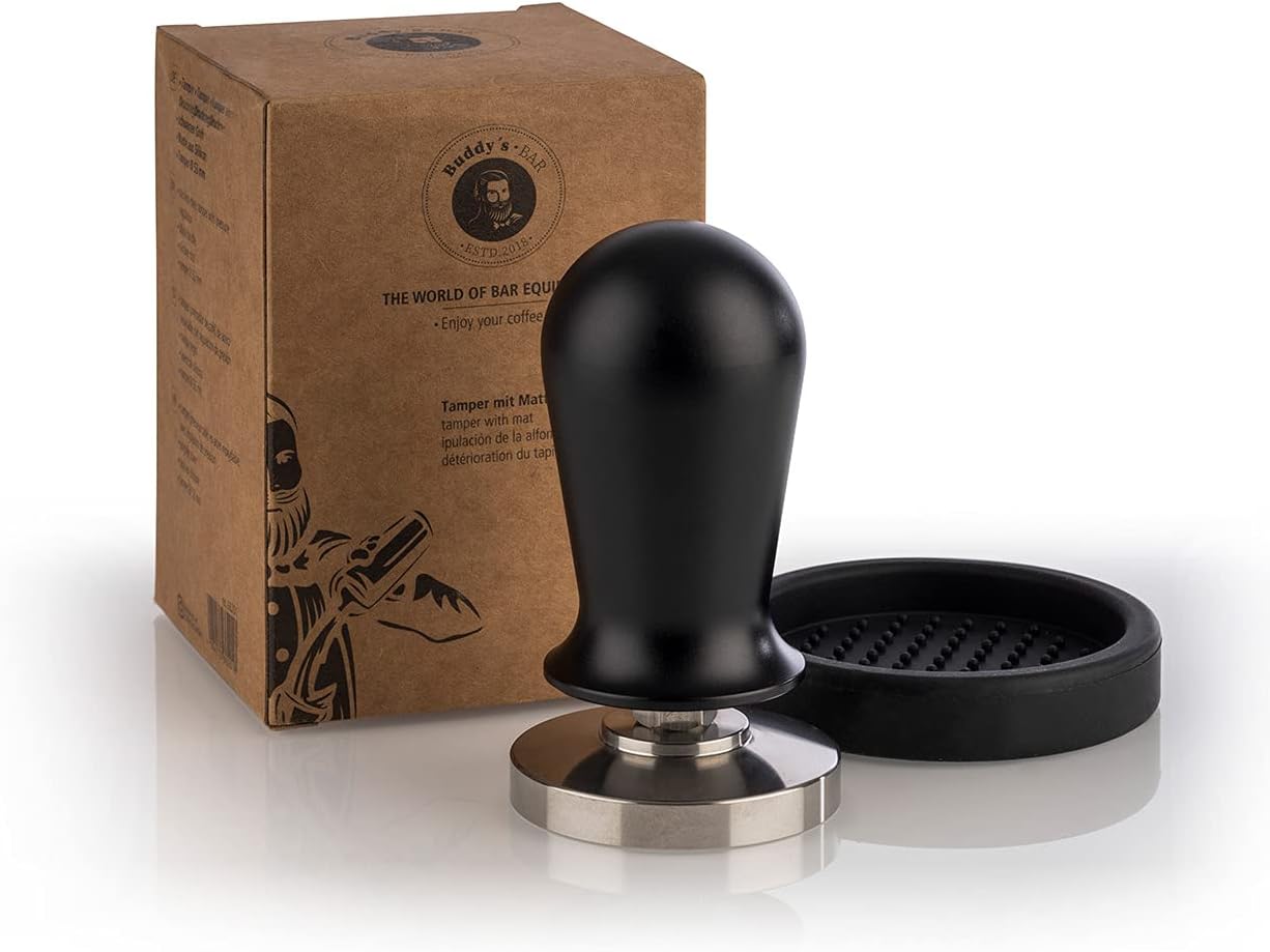 Tamper mit Silikonmatte, 53 mm