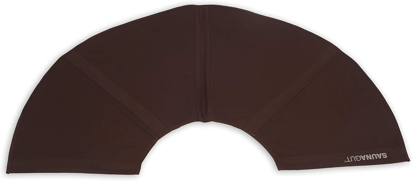 Ersatzstoff für Aufgussfächer, MINI/KLEIN Ersatzstoff Dunkelbraun