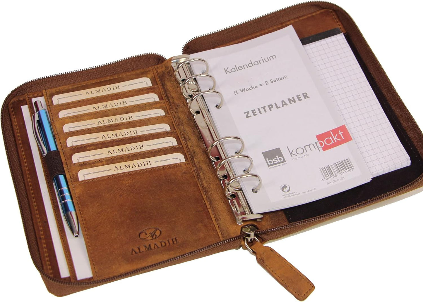 Terminplaner 2025, Braun Vintage